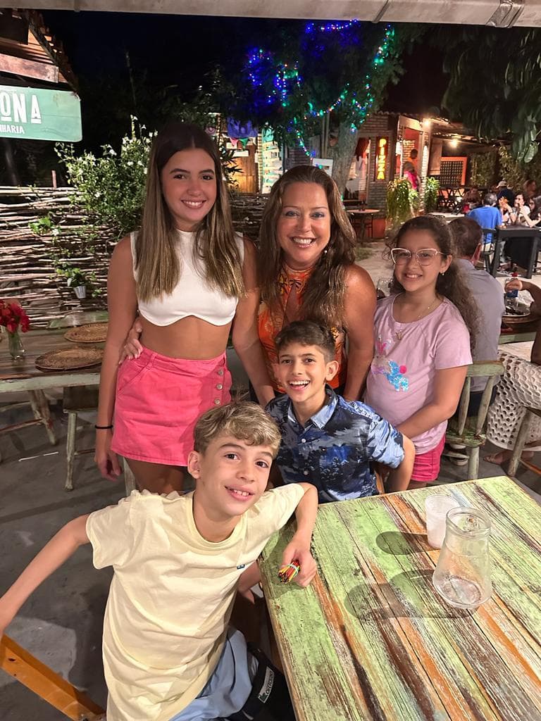 Foto da Tia Nina, fundadora do spa party